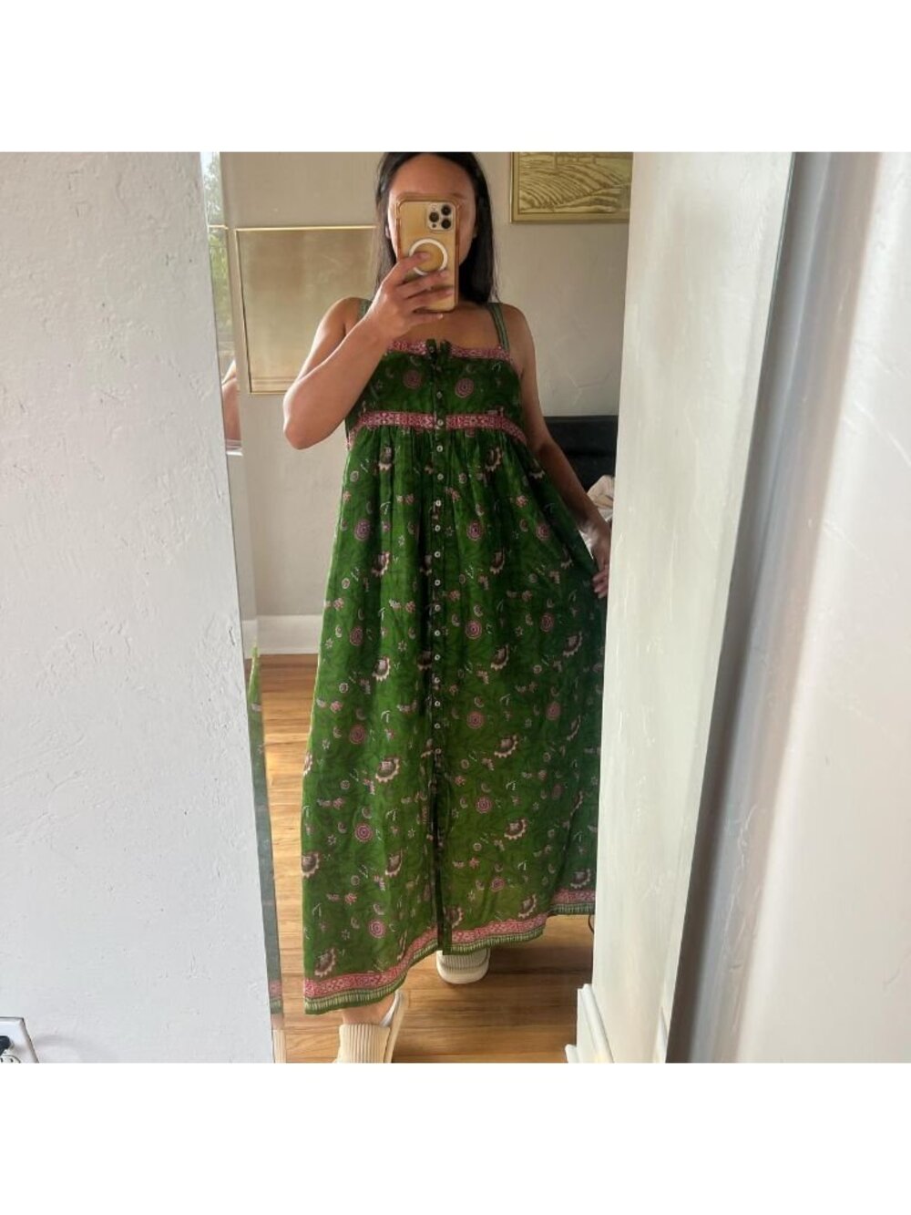 Natural Life Women's Green Dress